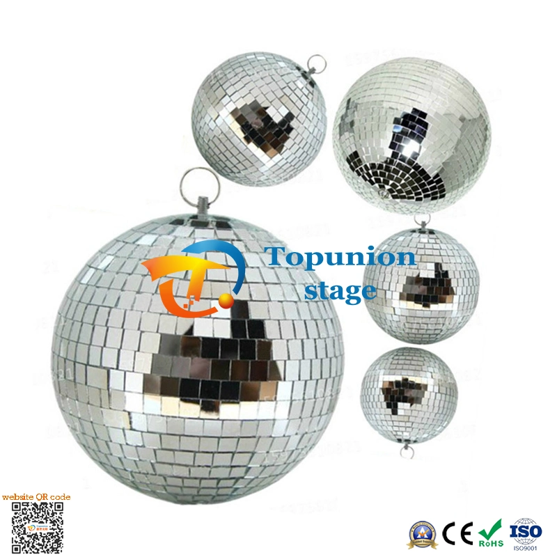 40cm Party Magic Mirror Ball Reflector Lens Ball Stage Light Glass Ball Wedding Crystal Round Ball